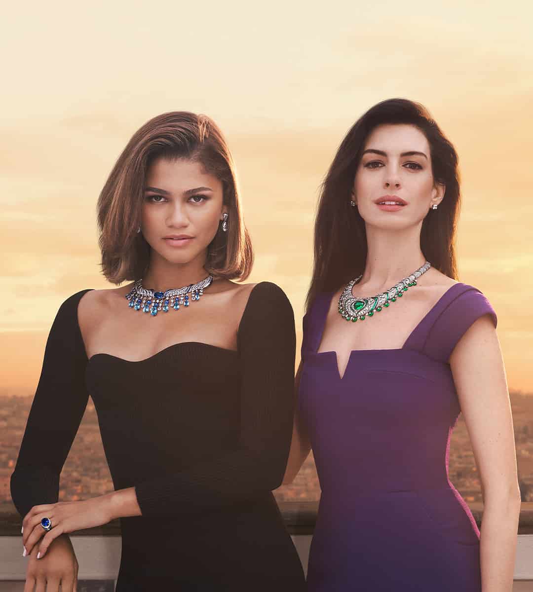 Anne Hathaway and Zendaya directed by Paolo Sorrentino, and captured by fashion photographer David Sims.